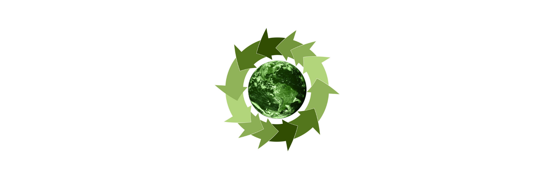 Planeta terra com setas ao redor